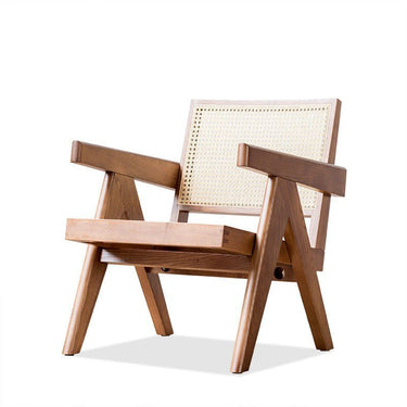 Madrid Rattan Lounge & Armchair – Walnut Stain at online8 furniture store Auckland