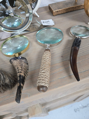 Magnifier Glass With Rope Handle at Online8 Furniture Auckland NZ