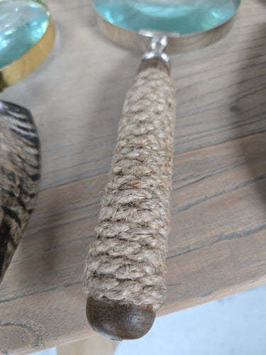 Magnifier Glass With Rope Handle at Online8 Furniture Auckland NZ