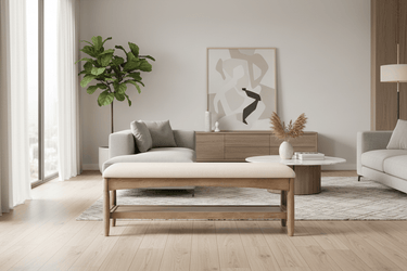 Maison Modern Upholstered Bench at online8 furniture store Auckland