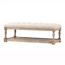 Maison Tufted Upholstered Bench at online8 furniture store Auckland