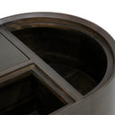 Malibu Curved Coffee Table with Storage at online8 furniture store Auckland