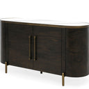 Malibu Curved Sideboard 4 Door at online8 furniture store Auckland