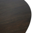 Malibu Dining Table Oval with Cone Base at online8 furniture store Auckland