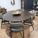 Malibu Round Dining Table with Cone Base at online8 furniture store Auckland