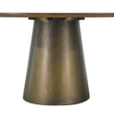 Malibu Round Dining Table with Cone Base at online8 furniture store Auckland