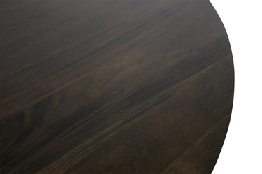 Malibu Round Dining Table with Cone Base at online8 furniture store Auckland