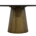 Malibu Round Dining Table with Cone Base at online8 furniture store Auckland