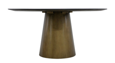 Malibu Round Dining Table with Cone Base at online8 furniture store Auckland