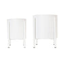 Malik Planters on Stands Set/2 - White at online8 furniture store Auckland