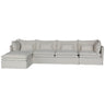 Malta Slipcover Modular Sofa - L-Shape Sofa NZ at online8 furniture store Auckland
