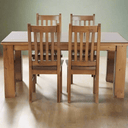 Mammoth Dining Suite - 4 Seater at online8 furniture store Auckland