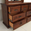 Mammoth Lowboy | 7 Drawer Dresser at online8 furniture store Auckland