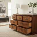 Mammoth Lowboy | 7 Drawer Dresser at Online8 Furniture Auckland NZ