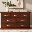 Mammoth Lowboy | 7 Drawer Dresser at Online8 Furniture Auckland NZ