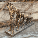 Man's Evolution Statue at online8 furniture store Auckland