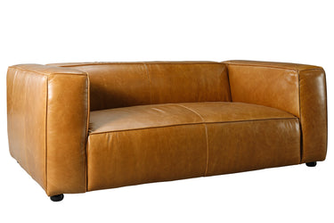 Manhattan 2 Seater Leather Sofa at online8 furniture store Auckland