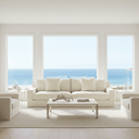 Manhattan 4 Seater Sofa - Oatmeal at Online8 Furniture Auckland NZ