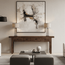 Manor 4 Drawer Console - Reclaimed Elm at Online8 Furniture Auckland NZ