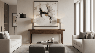 Manor 4 Drawer Console - Reclaimed Elm at Online8 Furniture Auckland NZ