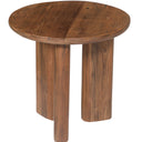 Manor Wooden End Table - Natural at online8 furniture store Auckland