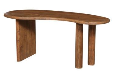 Manor Wooden Writing Desk - Natural at online8 furniture store Auckland