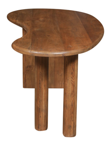 Manor Wooden Writing Desk - Natural at online8 furniture store Auckland