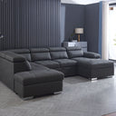 Maple Lounge Suite Sofabed with Storage & Ottoman at online8 furniture store Auckland