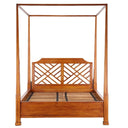 Marbella 4 Post Queen Bed at online8 furniture store Auckland