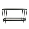Marbella Console - Black at online8 furniture store Auckland