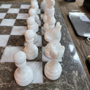 Marble Chess Set with Suitcase at online8 furniture store Auckland