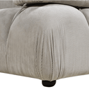 Marcel Corduroy 2 Seater Modular Sofa - Grey at online8 furniture store Auckland