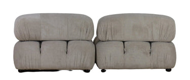 Marcel Corduroy 2 Seater Modular Sofa - Grey at online8 furniture store Auckland