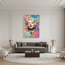 Marilyn Pop Wall Art with Neon Lights at online8 furniture store Auckland
