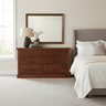 Marina 6 Drawer Dresser | Lowboy at online8 furniture store Auckland