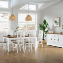 Marlow Dining Suite - 7Pcs at online8 furniture store Auckland