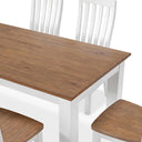 Marlow Dining Suite - 7Pcs at online8 furniture store Auckland