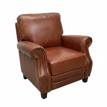Marlowe Recliner Armchair – Cognac at Online8 Furniture Auckland NZ