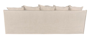 Marsala Slip Cover Sofa with Reversible Chaise  - Salt & Pepper at online8 furniture store Auckland