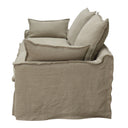 Marseille 2 Seater Slip Cover Sofa - Oatmeal at online8 furniture store Auckland