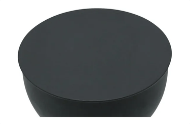 Maude Metal Stool - Black at online8 furniture store Auckland