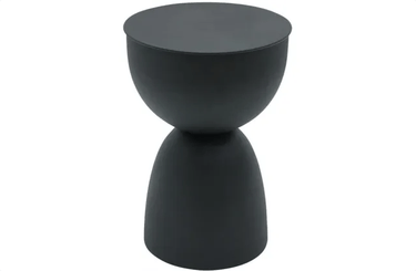 Maude Metal Stool - Black at online8 furniture store Auckland