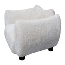 Maui Armchair - Ivory Boucle at online8 furniture store Auckland