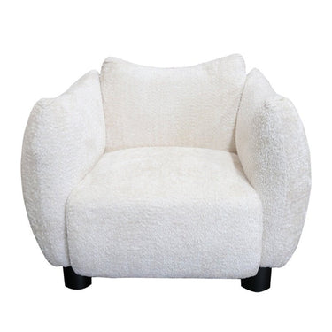 Maui Armchair - Ivory Boucle at online8 furniture store Auckland