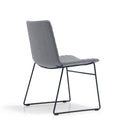 Maven Upholstered Sled Chair at online8 furniture store Auckland
