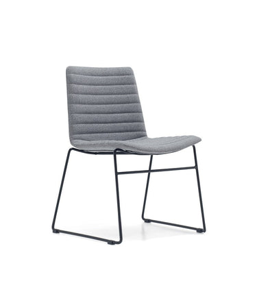 Maven Upholstered Sled Chair at online8 furniture store Auckland