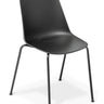 Max 4 Leg Chair - Black at online8 furniture store Auckland