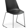 Max Sled Chair - Black at online8 furniture store Auckland