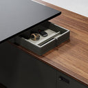 Maxim Executive Desk with Side Cabinet at online8 furniture store Auckland