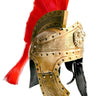 Medieval Armor Roman Helmet with Red Hair Plume at online8 furniture store Auckland
